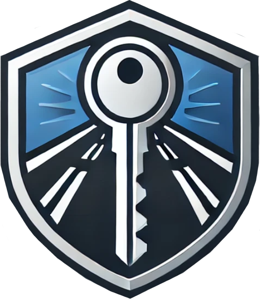 Lock and Road Locksmith Logo
